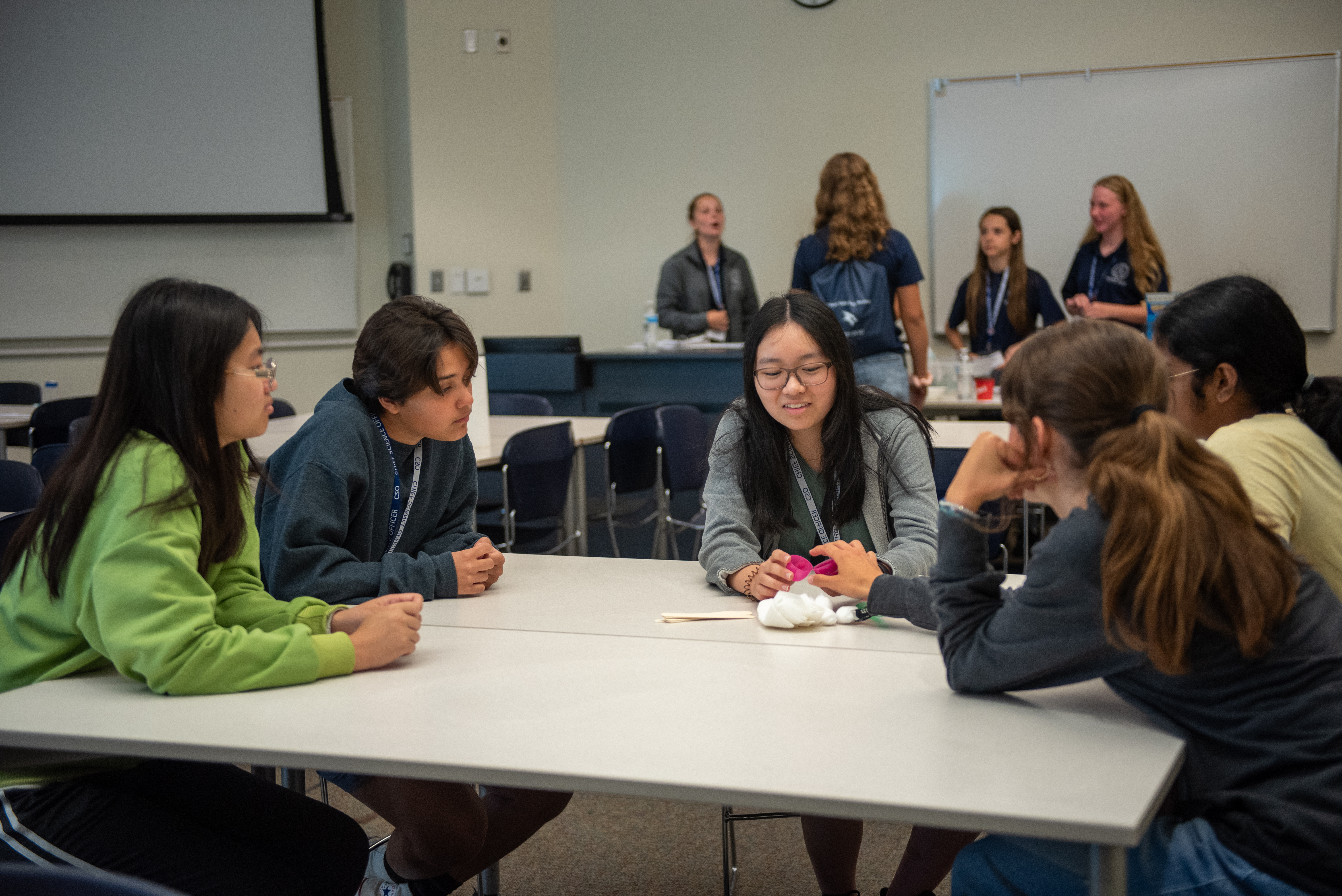 Chief Science Officers Students Engaged in an Activity
